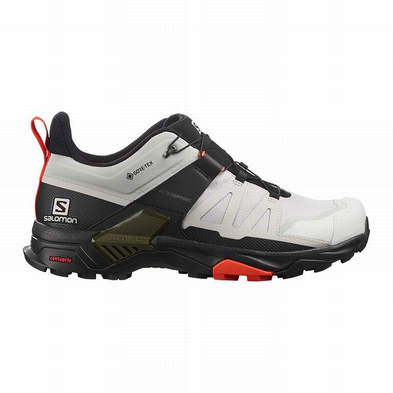 Buty Trekkingowe Męskie Salomon X ULTRA 4 GORE-TEX - Szare / Czarne - Polska (532-KXDOWR)